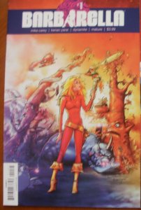 Dynamite Comics BARBARELLA #1 (2017) Mature Reader (Carey Yarar) 1F Cover