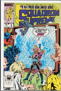 Squadron Supreme #5 (1986) Power Princess [Key Issue]