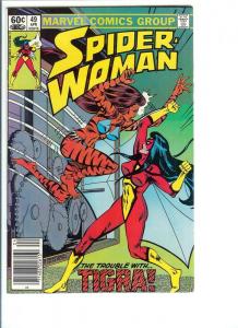 Spider-Woman  49 - Bronze Age - April 1983 (VF)