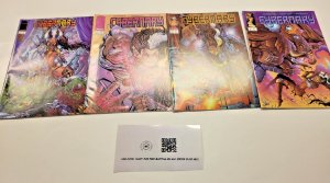 4 Image Comic Books Cybernary #1 2 3 4 75 TJ2