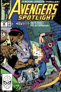 Avengers Spotlight #30 (1990) Hawkeye