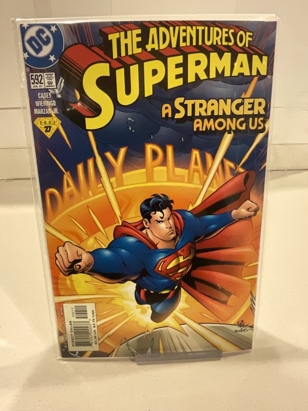 Adventures of Superman #592  9.0 (our highest grade)  2001