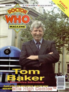 DOCTOR WHO MAGAZINE #179 Very Fine 