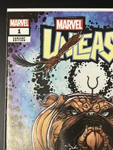 MARVEL UNLEASHED #1 CVR A + 1:25 ADAM KUBERT VAR VF+ SET 2023 PROSHIPPER