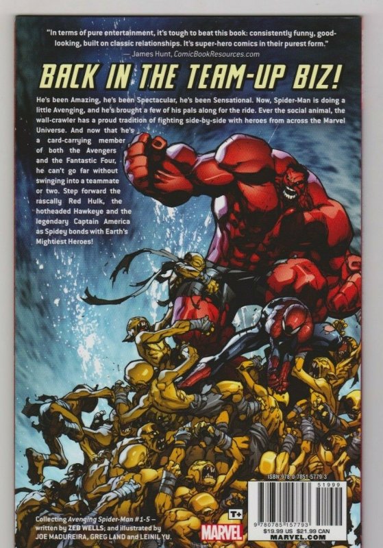 AVENGING SPIDERMAN - MY FRIENDS CAN BEAT UP YOUR FRIENDS - TPB 2012 MARVEL 