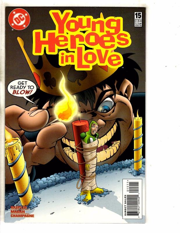 Lot Of 6 Young Heroes In Love DC Comic Books # 12 13 14 15 16 17 Batman CR8