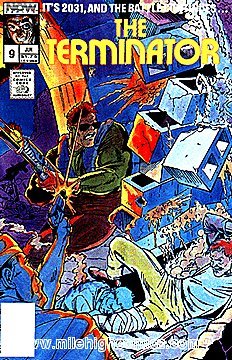 TERMINATOR (1988 Series)  (NOW COMICS) #9 Near Mint Comics Book