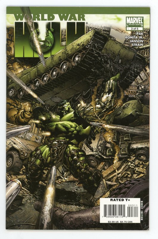 World War Hulk #3 Greg Pak John Romita Jr. New Avengers VF-