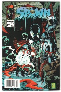 Spawn #17 (1994) Spawn [Key Issue] Newsstand edition!