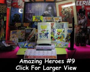 AMAZING HEROES 9 F-VF CAPTAIN ACTION HISTORY,SCOTT SHAW