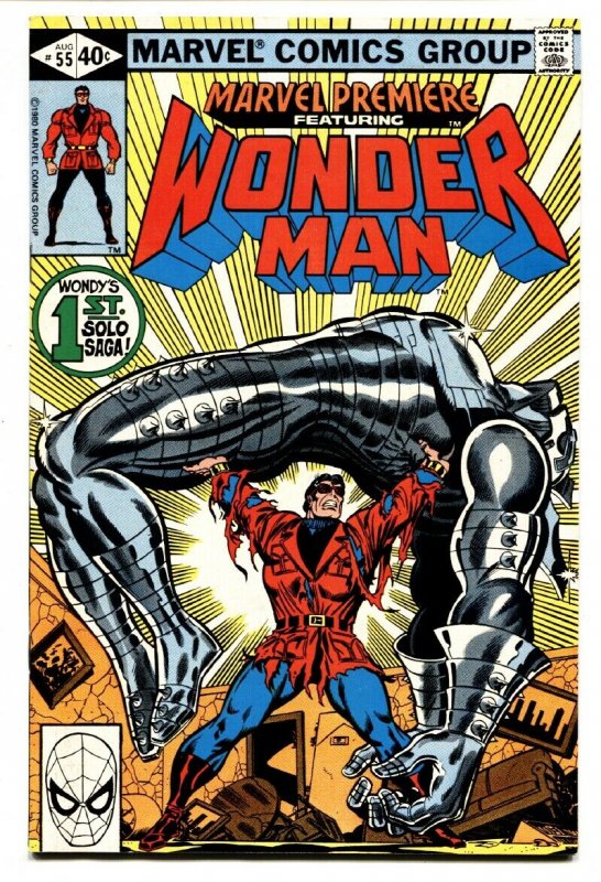 Marvel Premiere #55 First solo WONDER MAN Marvel-Nice Copy