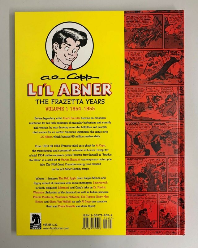 Al Capp's Li'l Abner The Frazetta Years (1954-55) Vol. 1 Hardcover