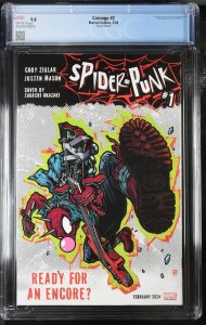 Carnage #2 CGC 9.8 Peach MoMoKo Nightmare Variant Cover Marvel 2023 White Pages