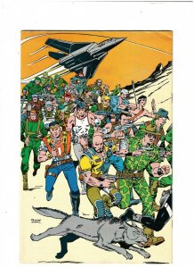 G.I. Joe Order of Battle #2 Marvel Newsstand 1986 Snake-Eyes FN+ 6.5 