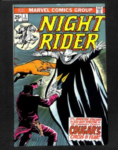 Night Rider #3 VF- 7.5