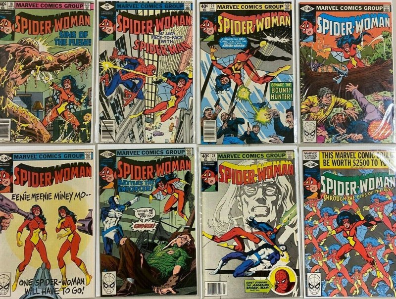 Spider-man 1st series From:#18-49 21 different 6.0 FN (1979-83)
