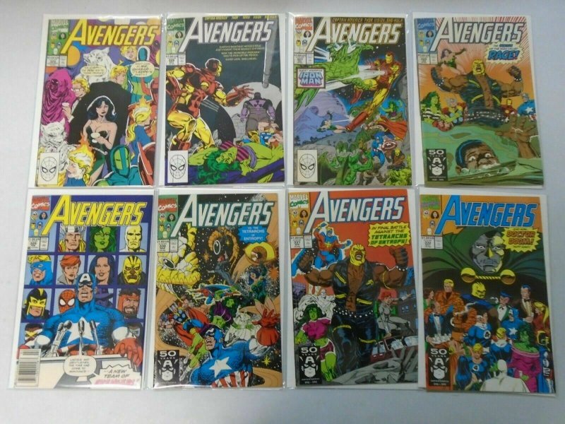 Avengers comic lot 45 different from #300-350 8.0 VF (1989-92 1st Series)