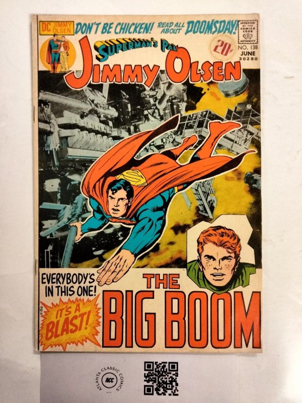 Superman's Pal Jimmy Olsen # 138 FN DC Comic Book Jack Kirby 11 J240
