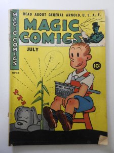 Magic Comics #48 (1943) GD Condition see desc