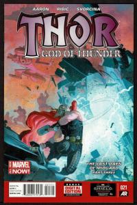 Thor God of Thunder #21  (Jun 2014 Marvel)  9.2 NM-