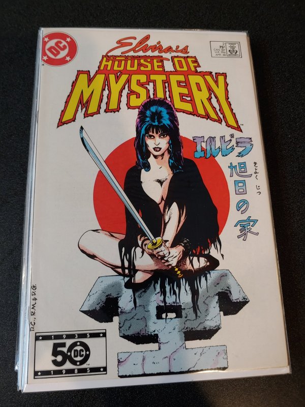 ​ELVIRA'S HOUSE OF MYSTERY #2 NM DICK GIORDANO