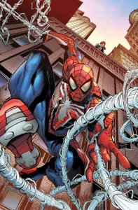 (2019) PS4 SPIDER-MAN CITY AT WAR #1 1:10 Gerardo Sandoval VARIANT COVER!