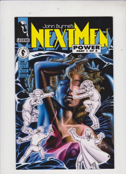 NEXT MEN [ JOHN BYRNE'S ] POWER #1 OF 4 1994 DARKHORSE / HIGH