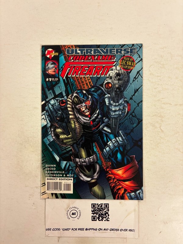Codename: Firearm #1 NM Malibu Comic Books Ultraverse Prime Hardcase 17 HH109