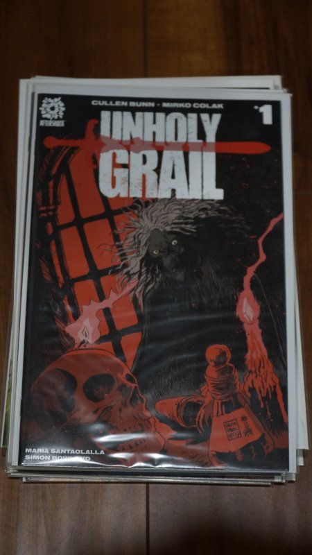 Unholy Grail (2017) No. 1 Variant Cover