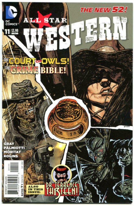 ALL STAR WESTERN #10 11 12, VF+, Jonah Hex in Gotham, 2011, more in store