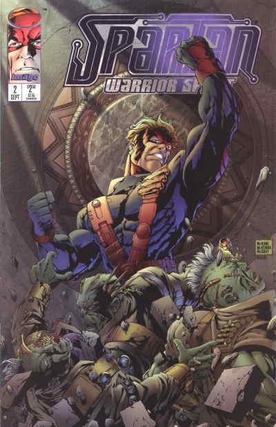 Spartan: Warrior Spirit #2 VF/NM ; Image | Kurt Busiek