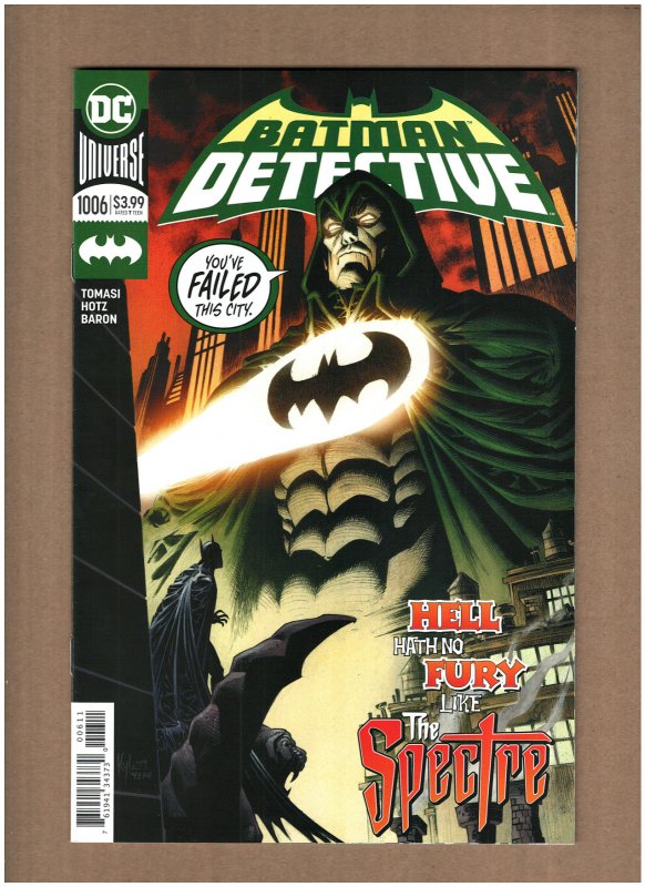 Detective Comics #1006 DC 2019 Batman SPECTRE APP. Kyle Hotz Variant NM- 9.2