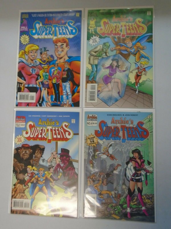 Archie's Super Teens set #1-4 8.0 VF (1994)