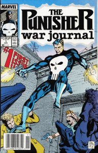 The Punisher War Journal #1 Newsstand Edition (1988) Punisher