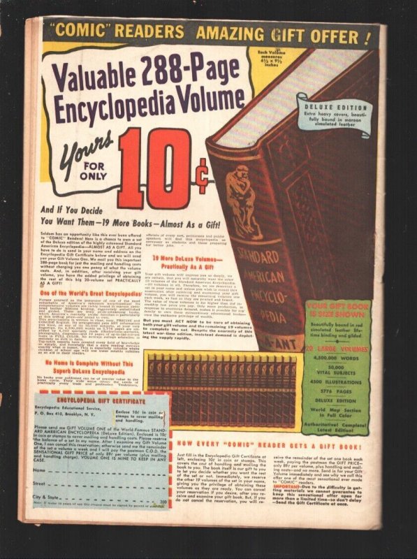 Ace Comics #85 1944-Reprints famous newspaper comic strips in comic book form...