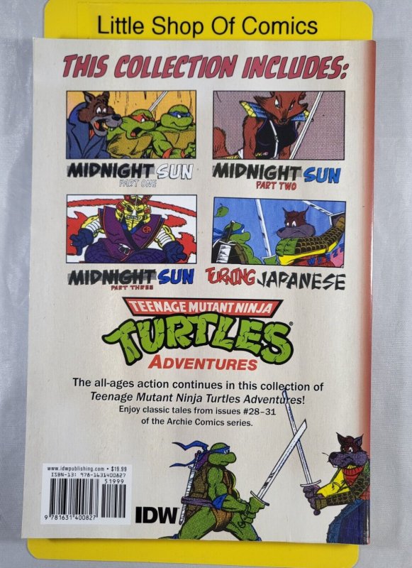 Teenage Mutant Ninja Turtles Adventures Volume 8 TPB TMNT IDW Publishing OOP