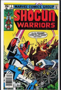 Shogun Warriors #3 (1979) The Shogun Warriors