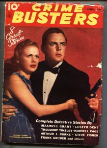 Crime Busters #6 April 1938-Crime Pulp Magazine-Rare