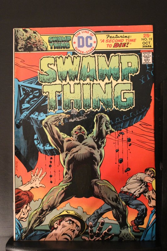 Swamp Thing #19 (1975) High-Grade NM- Dopple Ganger Swamp Thing Richmond CERT!