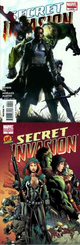 Secret Invasion #4, NM (Stock photo)