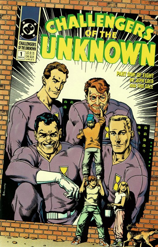 Challengers of the Unknown #1 - NM - 1991 - 2nd Series