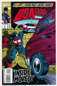 US Agent (1993 1st Series Marvel) #1-4 VF/NM Complete series