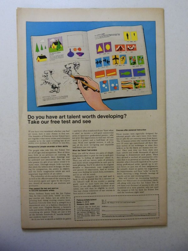 Thor #186 (1971) VG+ Condition cf detached at 1 staple