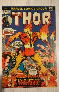Thor #225 (1974)first app of firelord see description