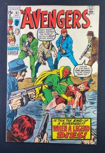 Avengers (1963) #81 VF/NM (9.0) 2nd Appearance Red Wolf John Buscema