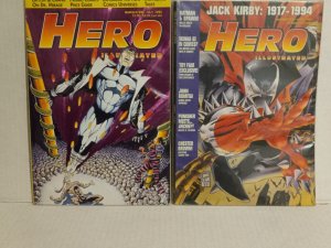 HERO MAGAZINE #1 AND #10 - SPAWN COVER - FREE SHIPPING