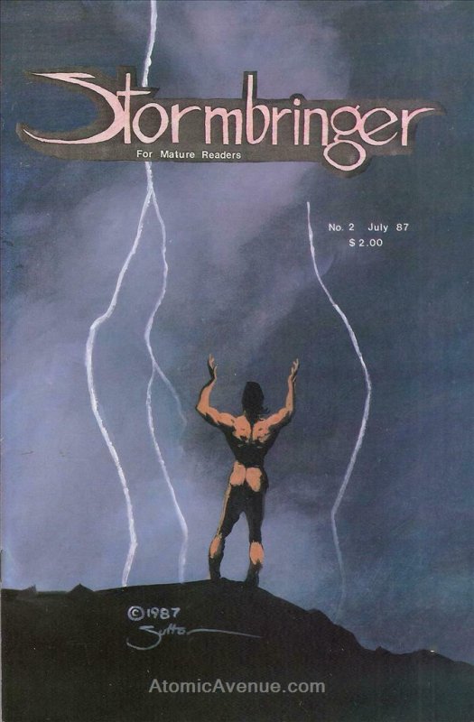 Stormbringer #2 VG; August Comics | low grade comic - save on shipping - details