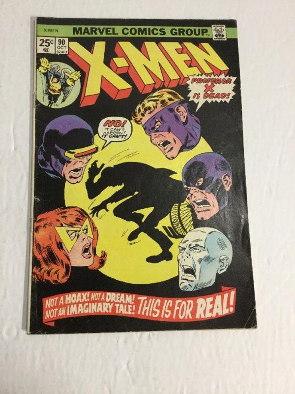 X-Men 90 VG/FN Very Good/Fine 5.0 Marvel Comics