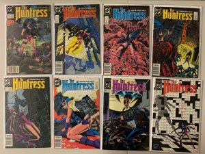 Huntress comics lot #1-19 + bonus comic 19 diff avg 6.0 (1989-90)