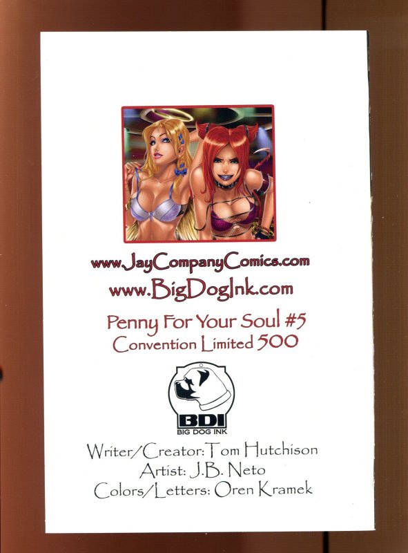 Penny for Your Soul 3PC #5 - Wondercon + C2E2 + Naughty Variants (9.0/9.2) 2011